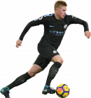 Kevin De Bruyne football render