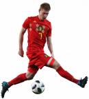 Kevin De Bruyne football render