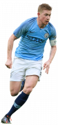 Kevin De Bruyne football render