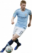 Kevin De Bruyne football render