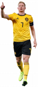 Kevin De Bruyne football render