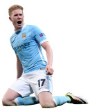 Kevin De Bruyne football render