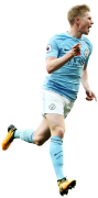 Kevin De Bruyne football render