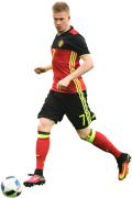 Kevin De Bruyne football render