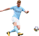 Kevin De Bruyne football render