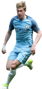 Kevin De Bruyne football render