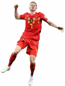 Kevin De Bruyne football render