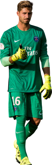 Kevin Trapp football render - FootyRenders