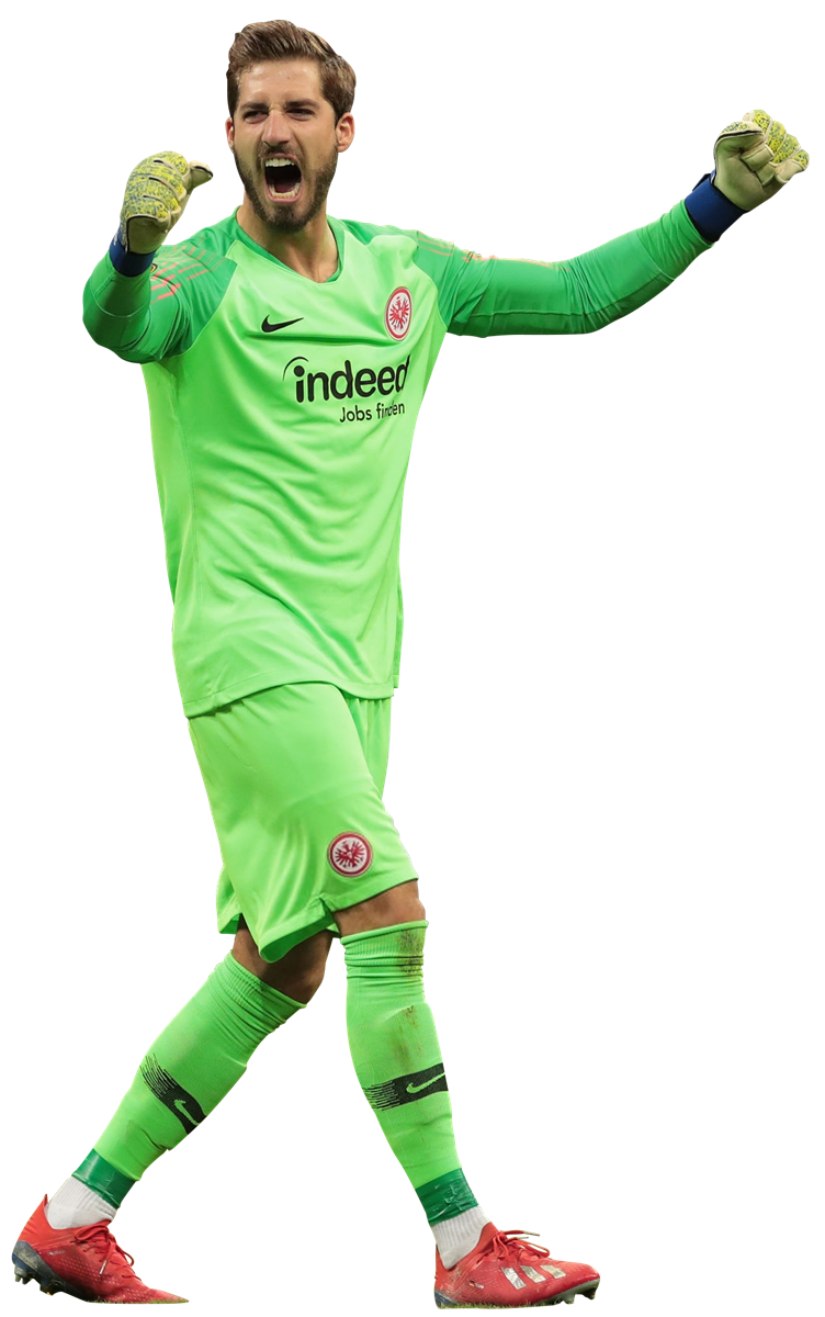 Kevin Trapp Eintracht Frankfurt football render - FootyRenders