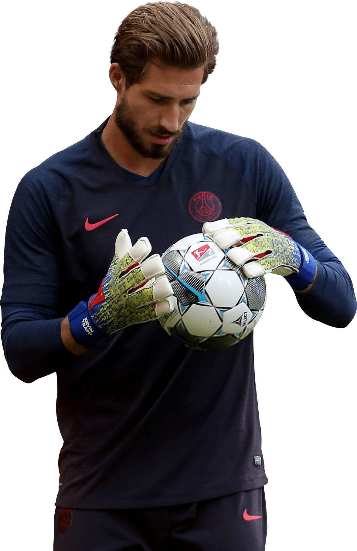 Kevin Trapp Paris Saint-Germain football render - FootyRenders