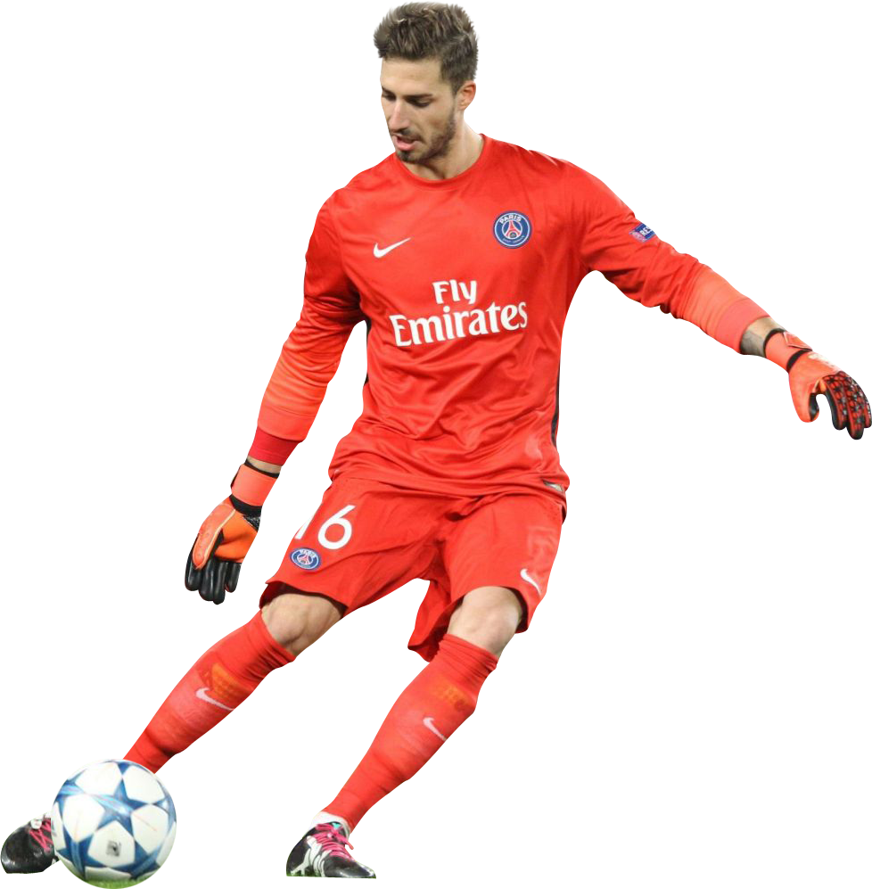 Kevin Trapp football render - FootyRenders