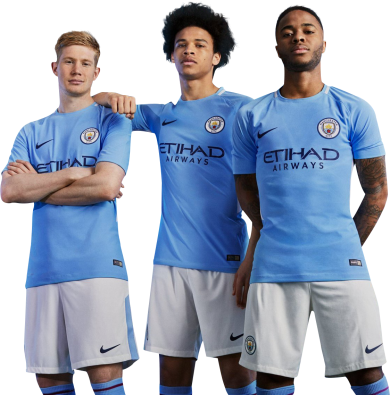 Kevin De Bruyne, Leroy Sané & Raheem Sterling