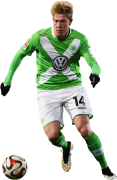 Kevin De Bruyne football render