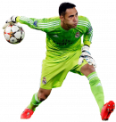 Keylor Navas football render