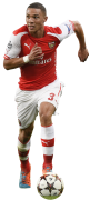 Kieran Gibbs football render