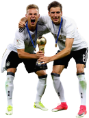 Joshua Kimmich & Leon Goretzka football render