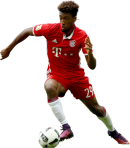 Kingsley Coman football render