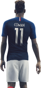 Kingsley Coman football render