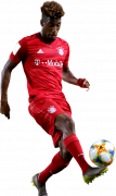 Kingsley Coman football render