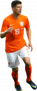Klaas-Jan Huntelaar football render