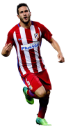 Koke football render