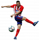 Koke football render