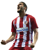 Koke football render