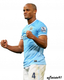 Vincent Kompany football render