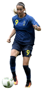 Kosovare Asllani football render