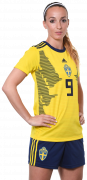 Kosovare Asllani football render