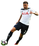 Kyle Walker football render