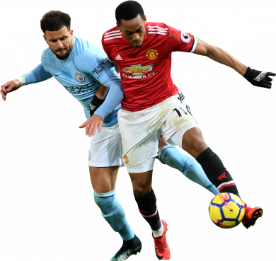 Kyle Walker & Anthony Martial