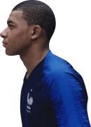 Kylian Mbappe football render