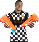 Kylian Mbappé football render