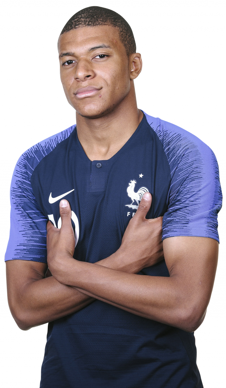 Kylian Mbappé football render - 47889 - FootyRenders