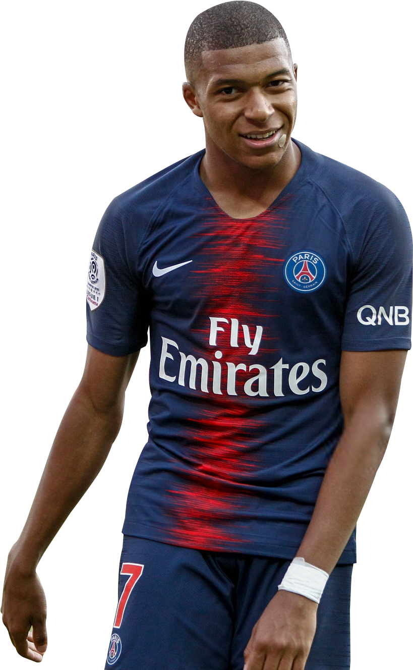 Kylian Mbappé football render - 48989 - FootyRenders