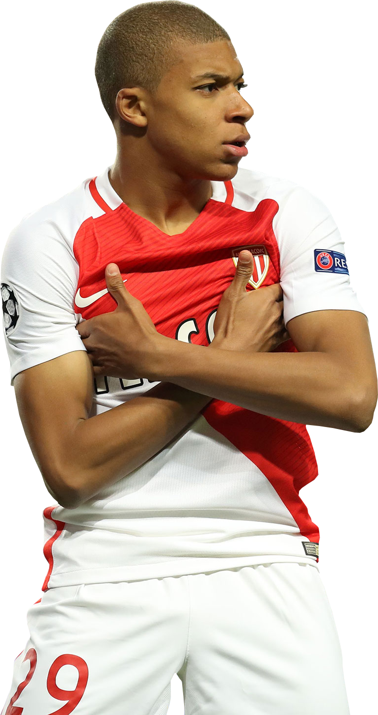 Kylian Mbappé football render - 37502 - FootyRenders