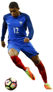 Kylian Mbappé football render