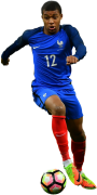 Kylian Mbappé football render