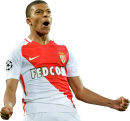 Kylian Mbappé football render