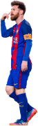 Lionel Messi football render