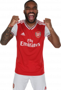 Alexandre Lacazette football render