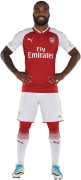 Alexandre Lacazette football render