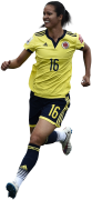 Lady Andrade football render