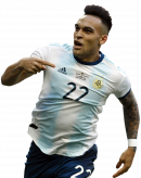 Lautaro Martinez football render