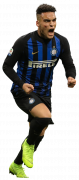 Lautaro Martínez football render