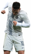 Lautaro Martínez football render