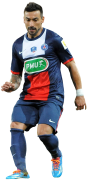 Ezequiel Lavezzi football render