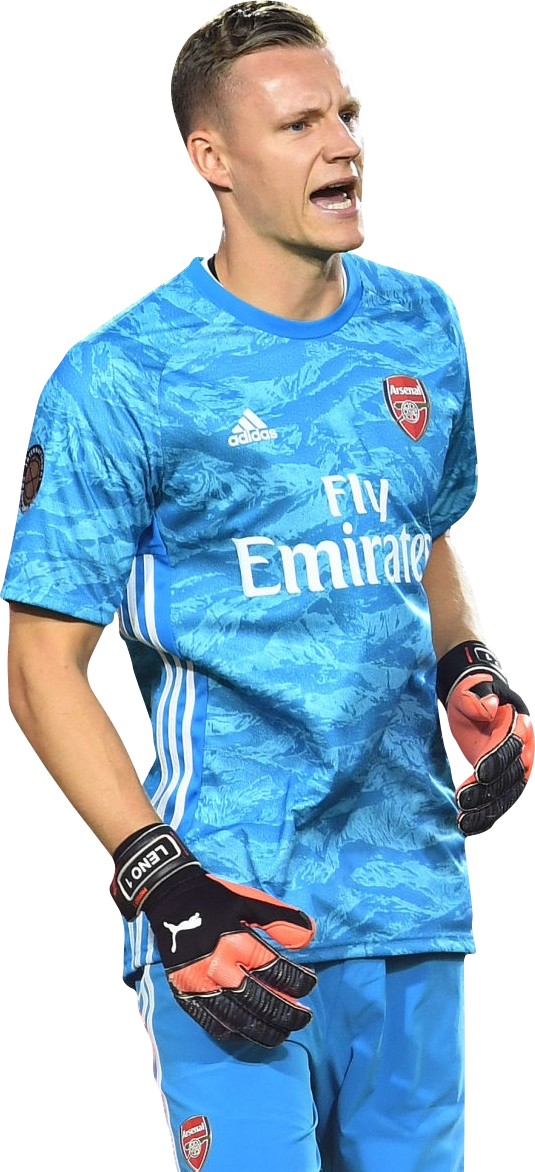 Bernd Leno Arsenal football render - FootyRenders