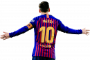 Lionel Messi football render